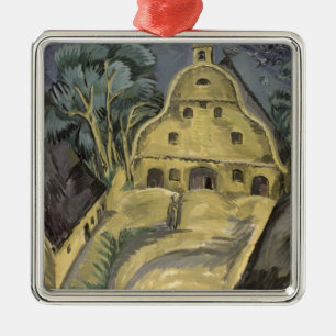 Staberhof Bauernhof auf Fehmarn I, 1913 Silbernes Ornament