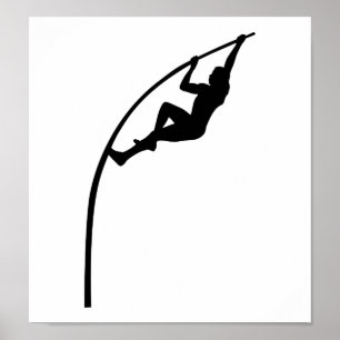 Stabhochsprung athlectics poster
