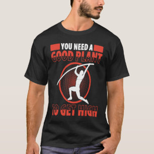 Stabhochsprung Für Leichtathletik Stabhochsprungst T-Shirt