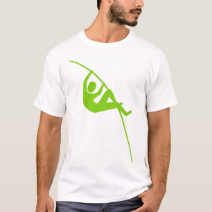 Stabhochsprung - Martian Green T-Shirt