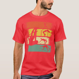Stabhochsprung Retro Vintage 3 T-Shirt
