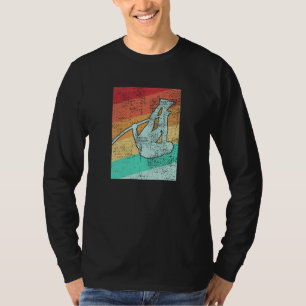 Stabhochsprung Vintage Retro T-Shirt