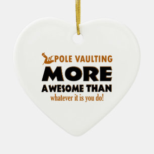 Stabhochsprungentwürfe Keramik Ornament