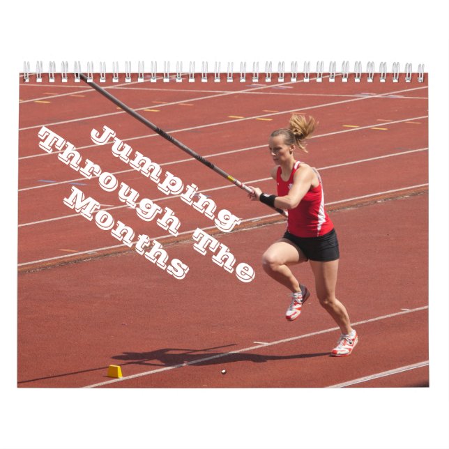 Stabhochsprungkalender Kalender (Titelbild)