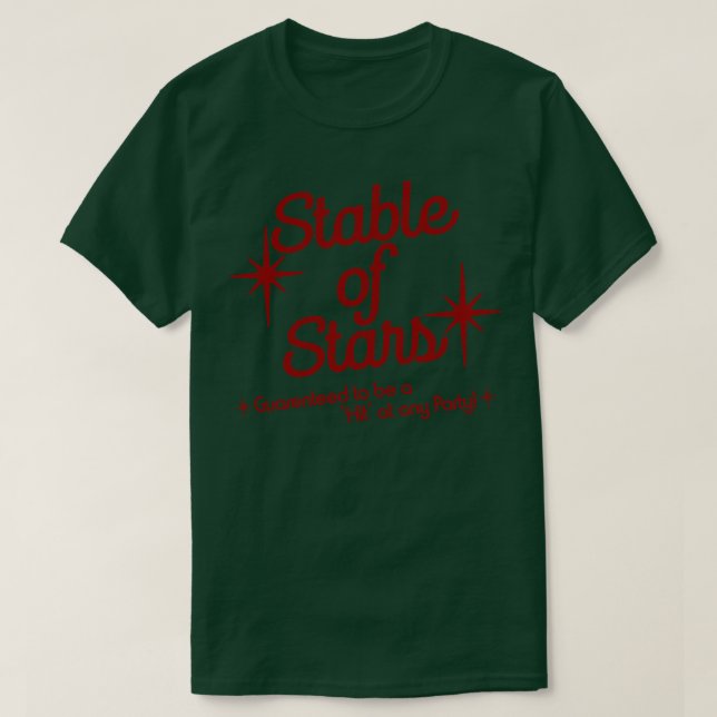 Stable der Sterne T-Shirt (Design vorne)