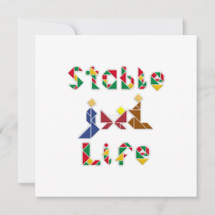 Stable Life Feiertagskarte