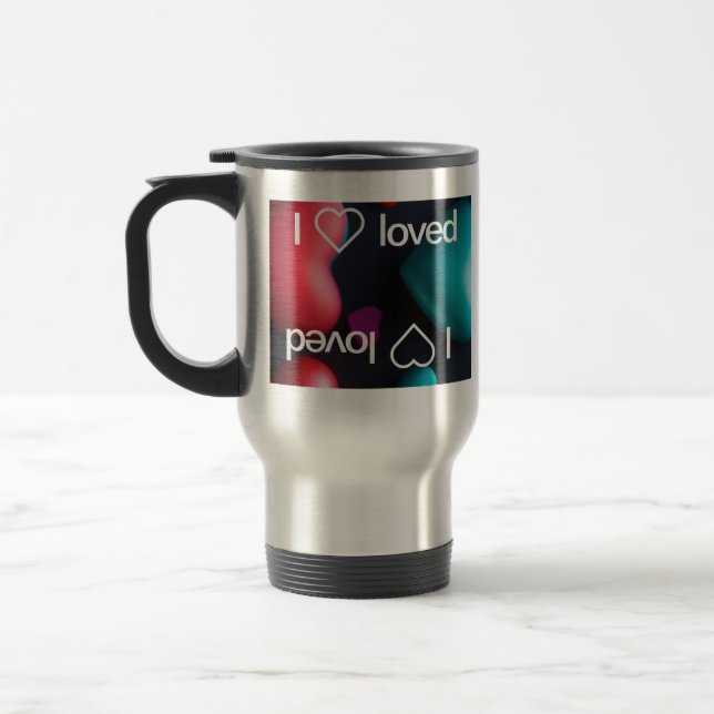 Stablose Tasse aus Edelstahl - perfekt für Zuhause (Links)