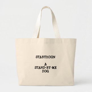STABYHOUN EIN STAND-BY-ME HUND JUMBO STOFFBEUTEL