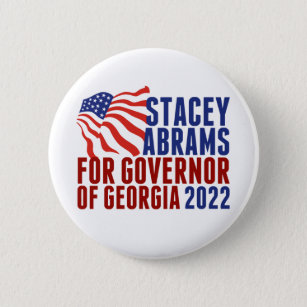 Stacey Abrams für die Wahl des Gouverneurs von Geo Button