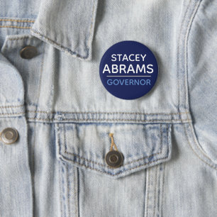 Stacey Abrams Unterstützer Button / Button - Absti