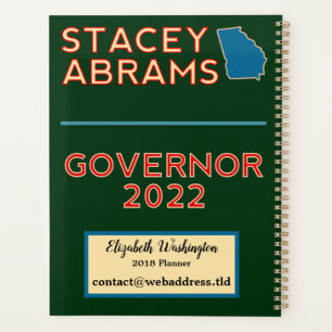 Stacey Abrams wählt Blue, georgischer Gouverneur 2 Planer