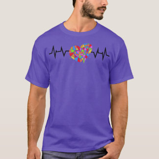 Stached Glas Heartbeat T-Shirt