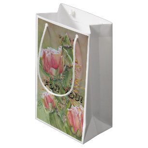STACHELIGE BIRNEN-KAKTUS-BLUME KLEINE GESCHENKTÜTE