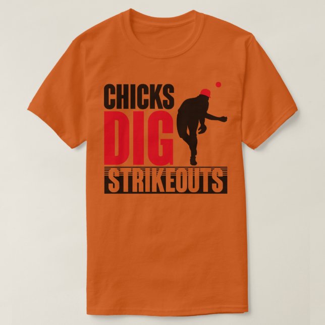 Stacheln graben Strick T-Shirt (Design vorne)