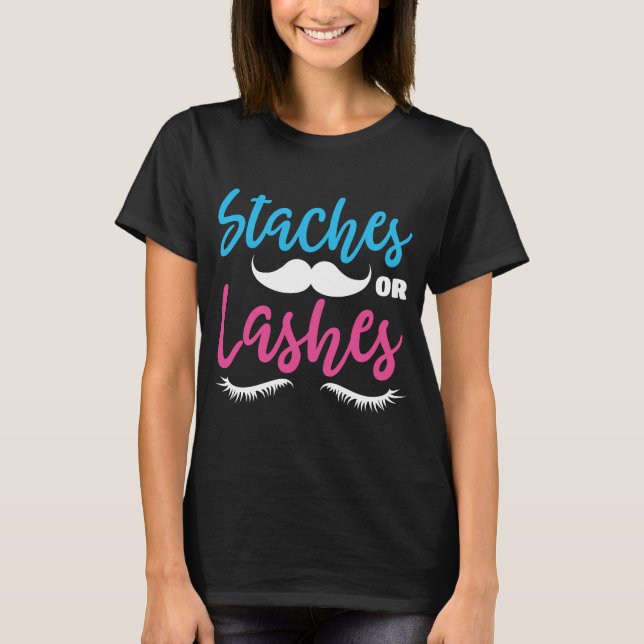 Stacheln oder Bindestriche , Geschenkidee zwischen T-Shirt (Vorderseite)