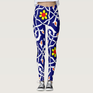 Stacheln und Blume Leggings