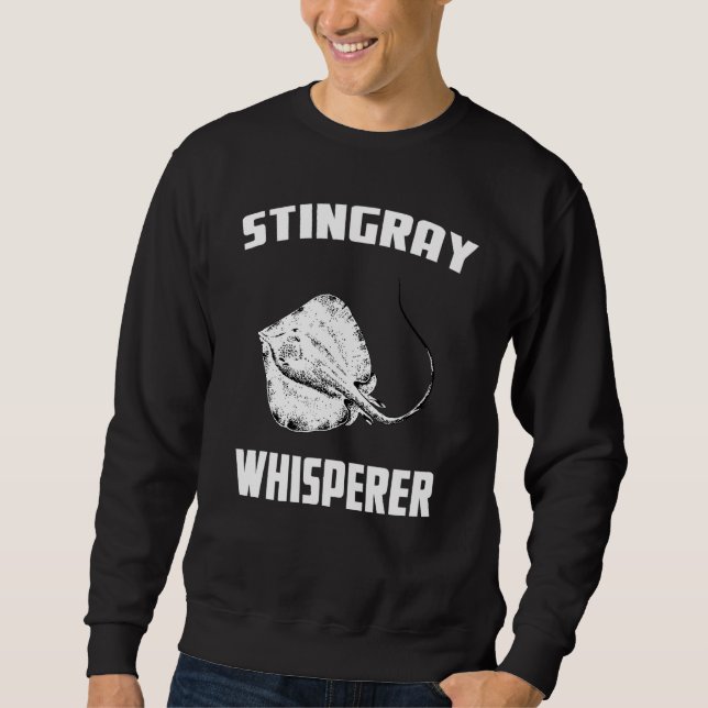 Stachelrochen-Flüsterer Sweatshirt (Vorderseite)
