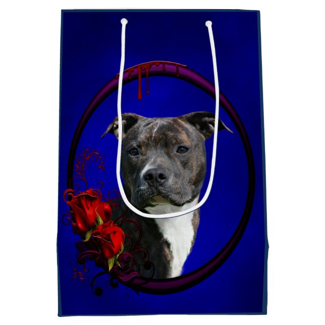 Stachelrumpf mit Rose Mittlere Geschenktüte (Rückseite)