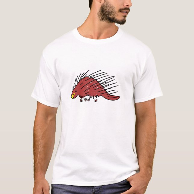 Stachelschwein T-Shirt (Vorderseite)