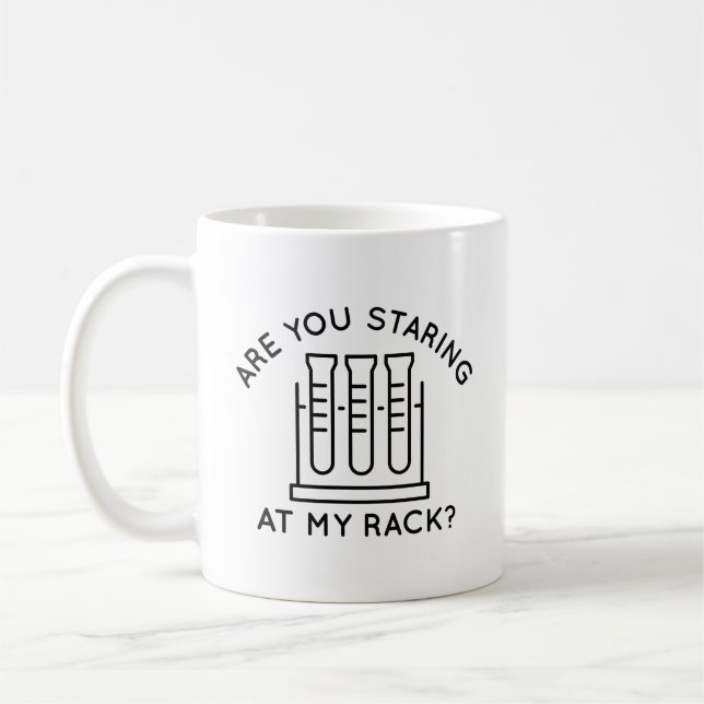 Stachelst du an meinem Rack? Kaffeetasse (Links)