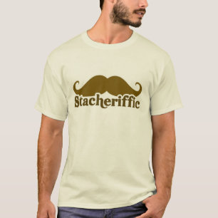 Stacherific Mushtache T-Shirt