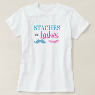 Staches oder Peitschen-Geschlecht decken auf T-Shirt