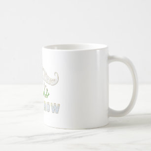Staching durch den Schnee Kaffeetasse