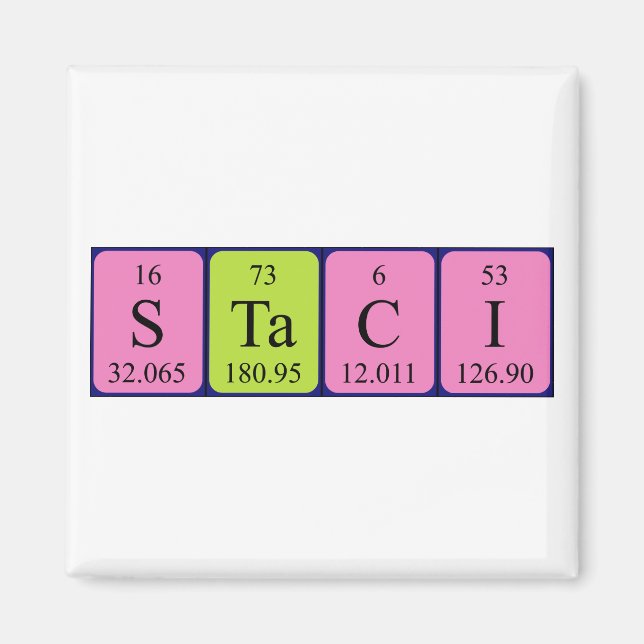 Staci Periodenmagnet Magnet (Vorne)
