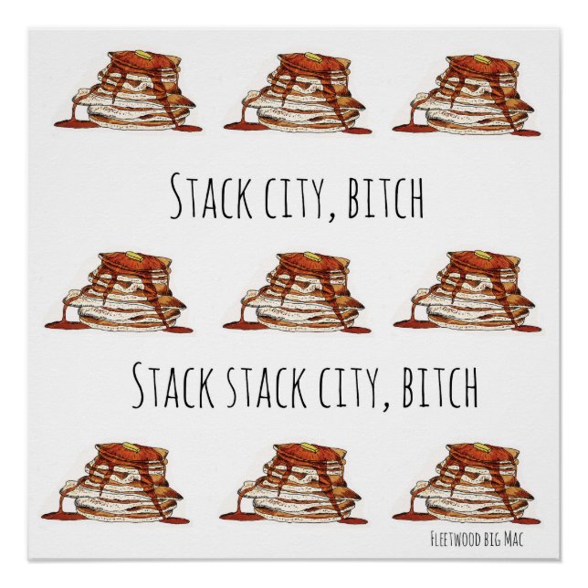 Stack City Poster (Vorderseite)