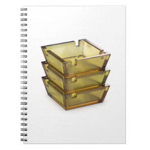Stack mit Glasfaserkabel Notizblock