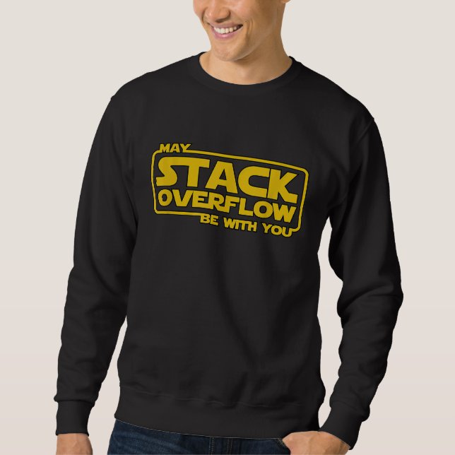 Stack Overflow mit Ihnen Devops-Programmierer Java Sweatshirt (Vorderseite)