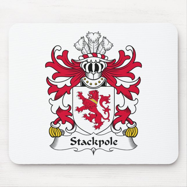 Stackpole Familienwappen Mousepad (Vorne)