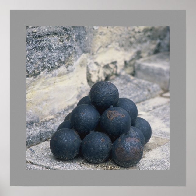 Stacks Cannon Balls Poster (Vorne)