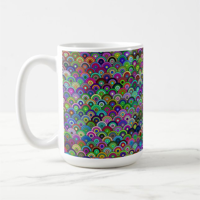 Stacks Circles 15oz Tasse (Links)