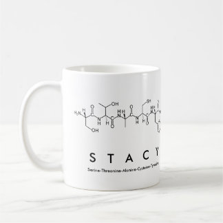 Stacy Peptid-Namen-Tasse Kaffeetasse