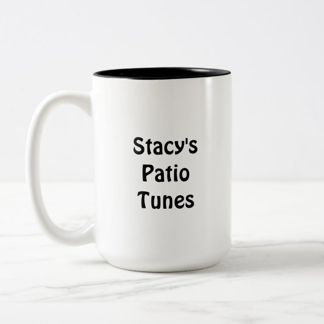 Stacys Patio Tunes Kaffeetasse (Links)
