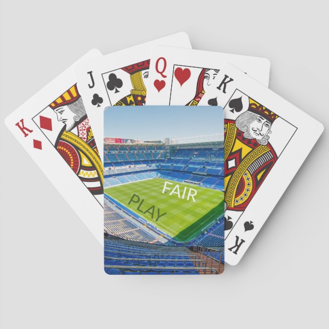 Stadion - Bleachers Spielkarten (Rückseite)