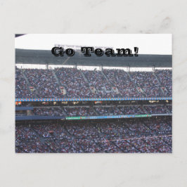 Stadium Crowd Postkarte