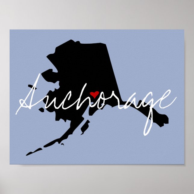 Stadt Alaska Poster (Vorne)