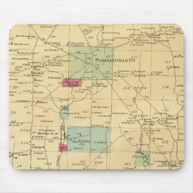 Stadt Allegheny Mousepad (Vorne)