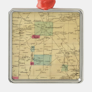 Stadt Allegheny Silbernes Ornament