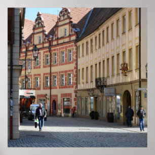 Stadt Ansbach Deutschland Poster