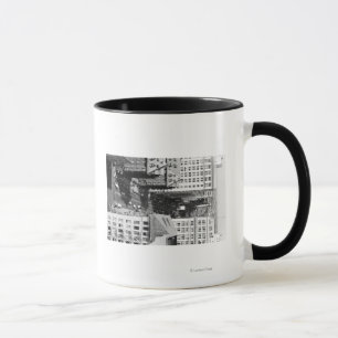Stadt-Ansicht Portlands, Oregon der 6. Allee Tasse