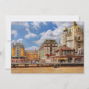 Stadt - Atlantic City, NJ - The Dennis Hotel 1908 Einladung