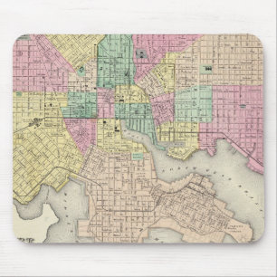 Stadt Baltimore Maryland Mousepad