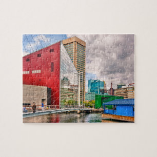 Stadt - Baltimore MD - Harbor Place - Zukunftsstad