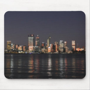 Stadt bei Nacht Mousepad