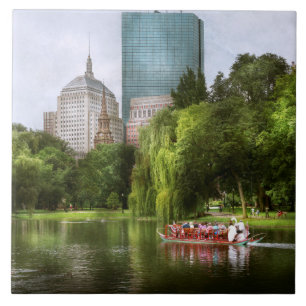 Stadt - Boston Ma - Boston Public Garden Fliese