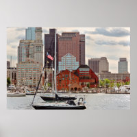 Stadt - Boston Ma - Hafenrundfahrt Skyline