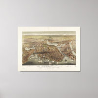 Stadt Boston Massachusetts 1873